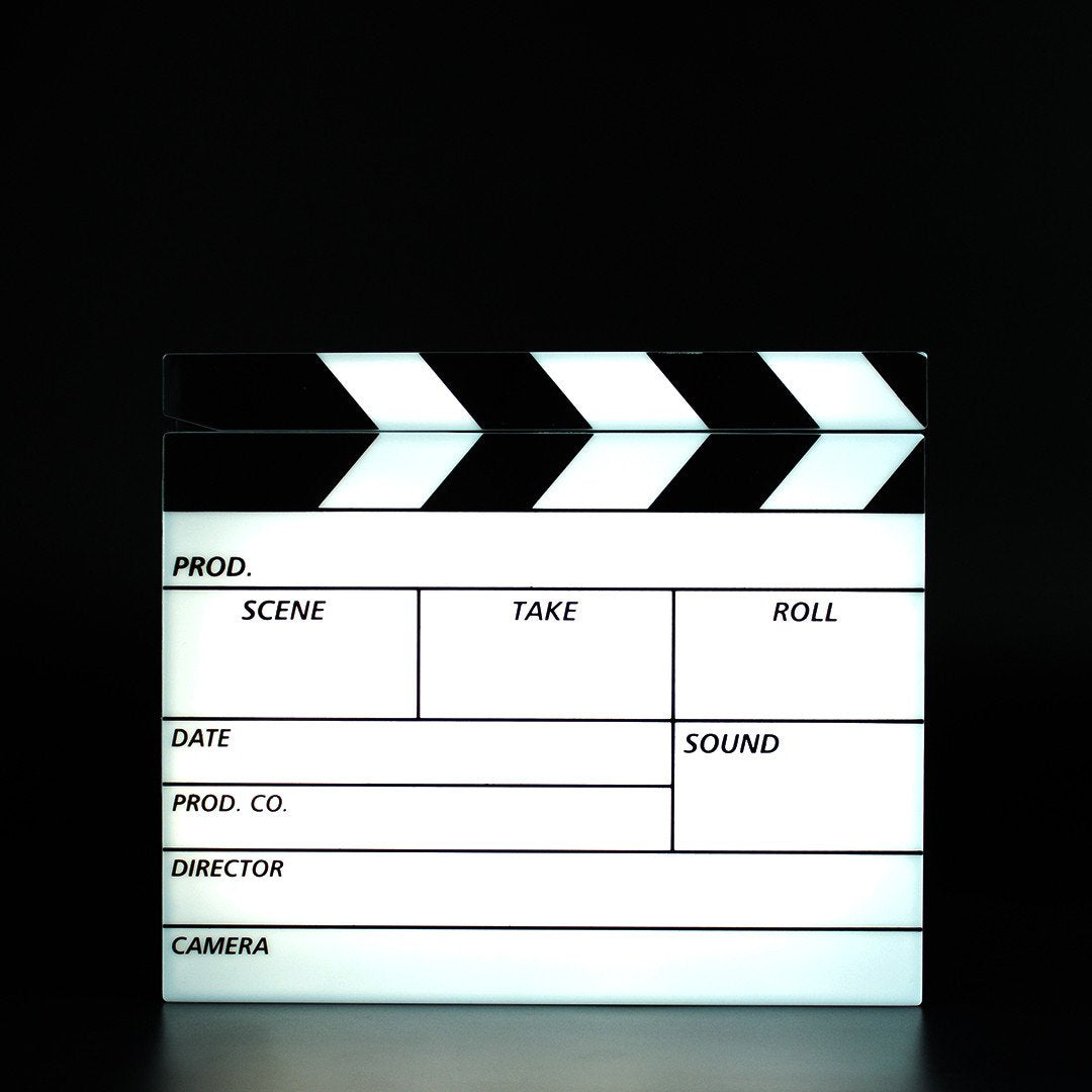Mini Film Clapper Board Lightbox - Locomocean