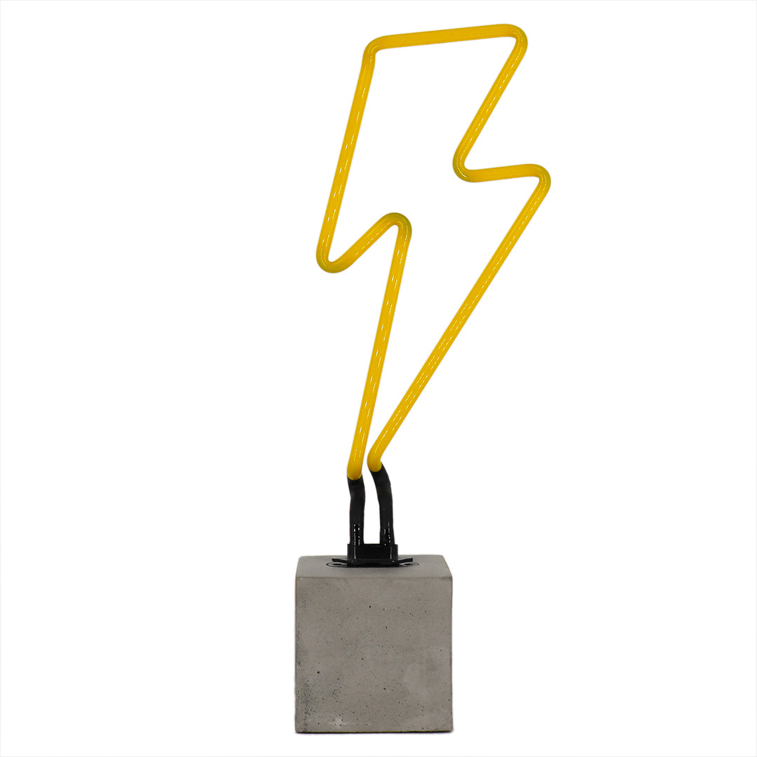 Neon 'Lightning' Sign