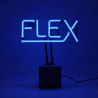 Neon 'Flex' Sign