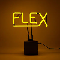Neon 'Flex' Sign
