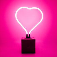 Vetro di ricambio (SOLO VETRO) - Segno "Cuore" al neon