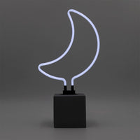 Neonschild 'Mond'
