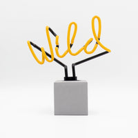 Neonschild 'Wild'