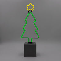 Neonschild 'Weihnachtsbaum'