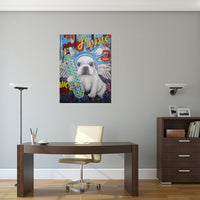 'Liberty Dog' Wall Artwork - LED Neon - Locomocean