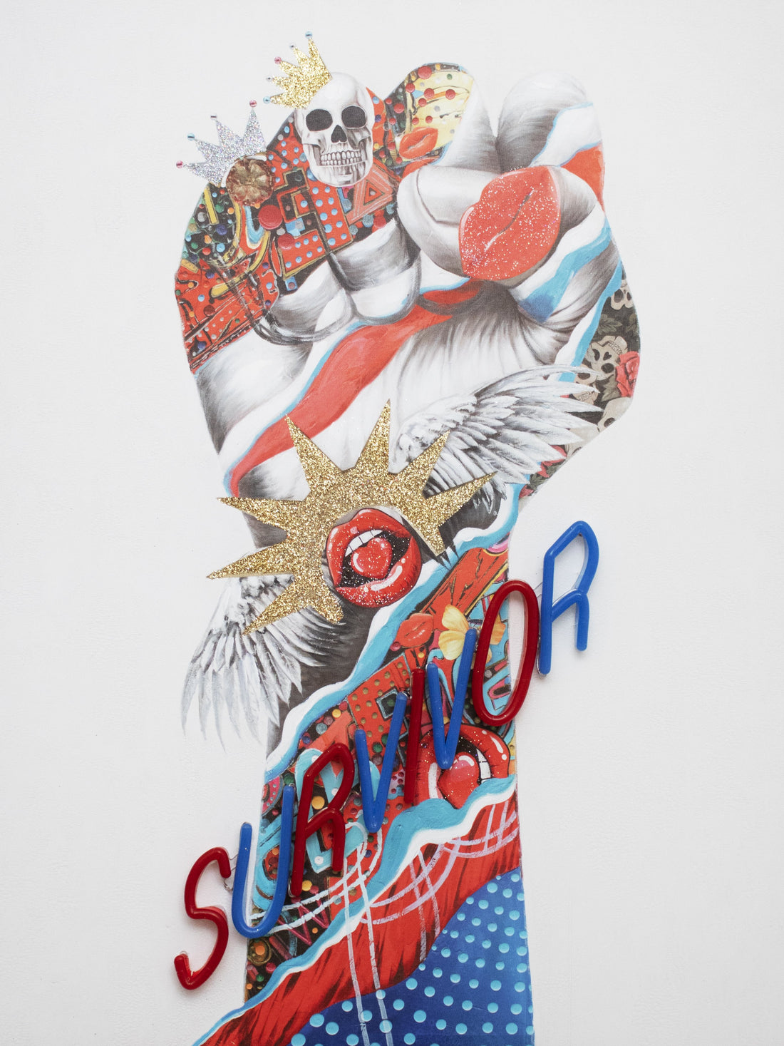 'Survivor' Wall Artwork - LED Neon - Locomocean