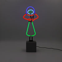 Neon 'UFO' Sign