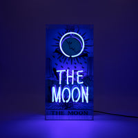 'The Moon' Tarot Glass Neon Box Sign