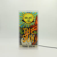 'The Sun' Tarot Glass Neon Box Sign