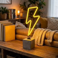 Neon 'Lightning' Sign