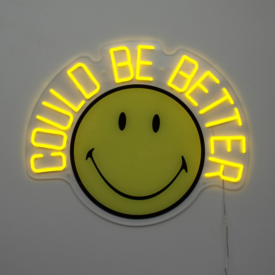 Could be better: The Original Smiley LED Neon Wall Sign
