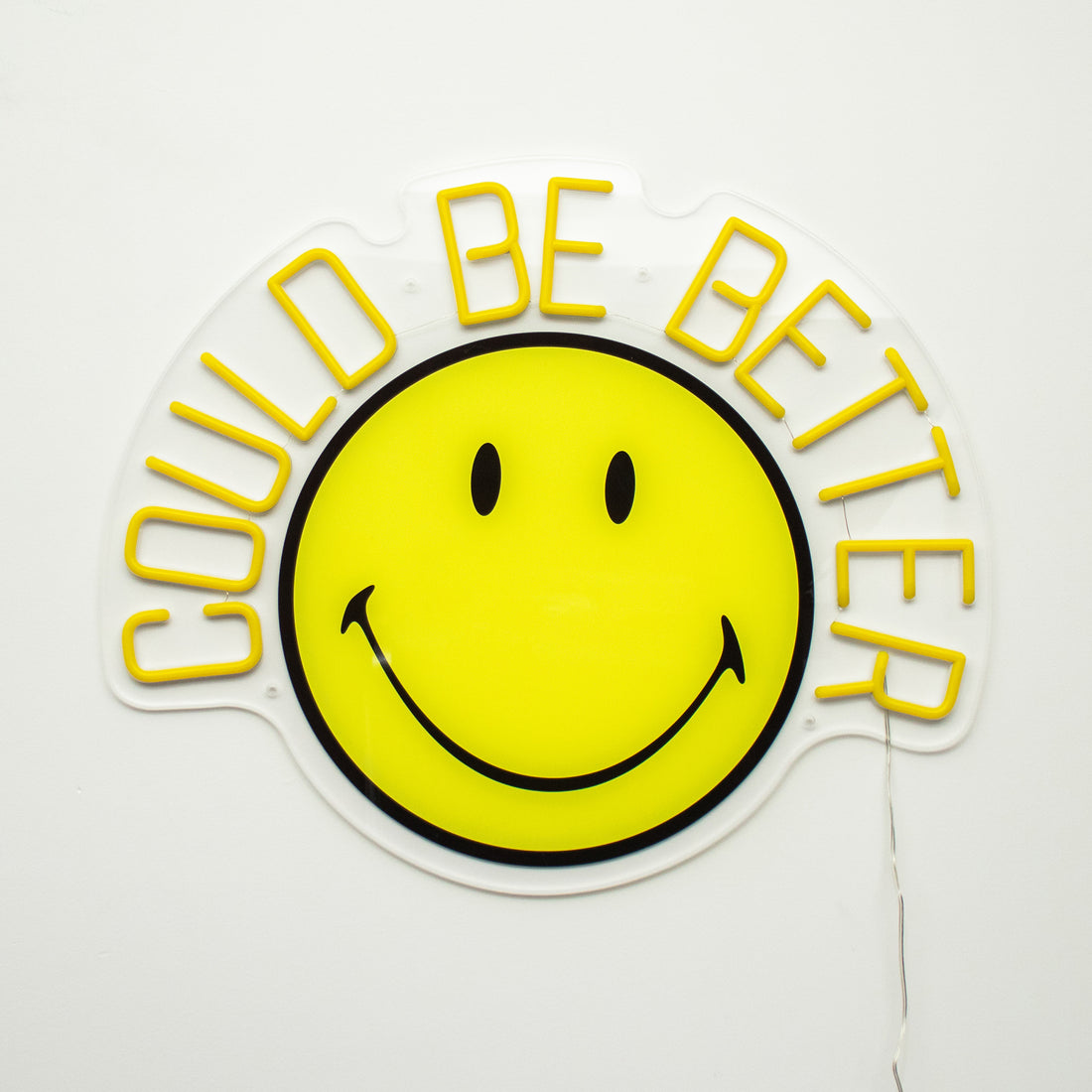 Could be better: The Original Smiley LED Neon Wall Sign