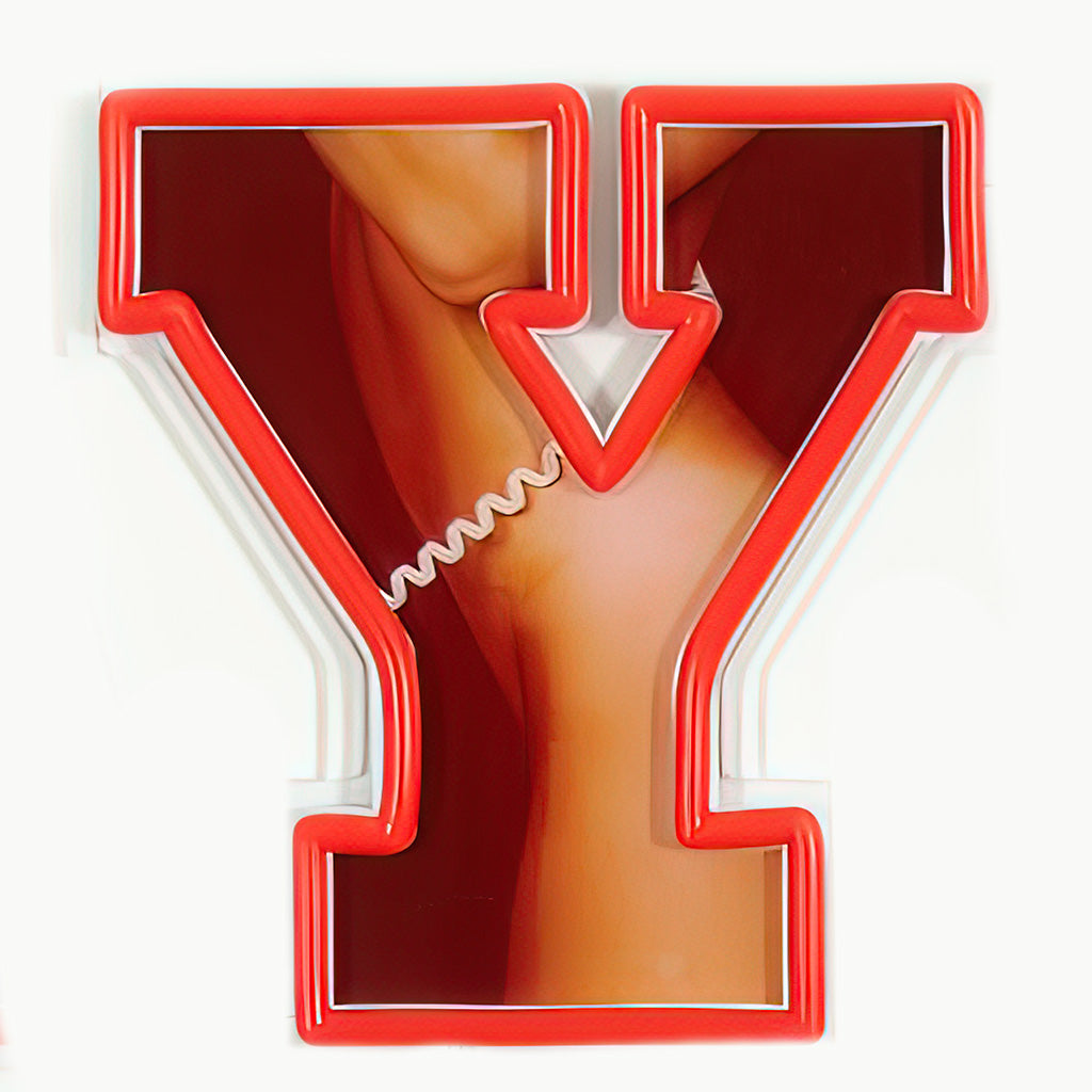 Playboy X Locomocean - Playboy Wortmarke Rot LED Wandmontage Neon (Vorbestellung)