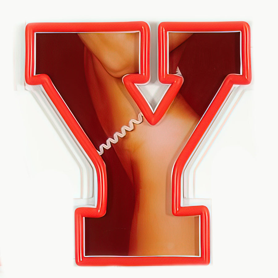 Playboy X Locomocean - Playboy Wordmark Neón Rojo LED Montable en Pared (Pre-Orden)