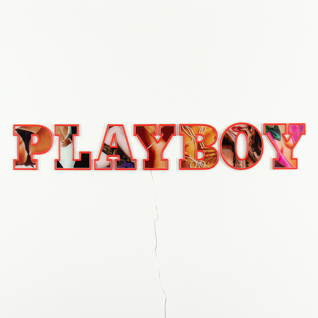 Playboy X Locomocean - Neon rosso a LED da parete con marchio Playboy (in pre-ordine)