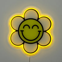 Happy Flower: S.W.Smiley LED Neon Wall Sign