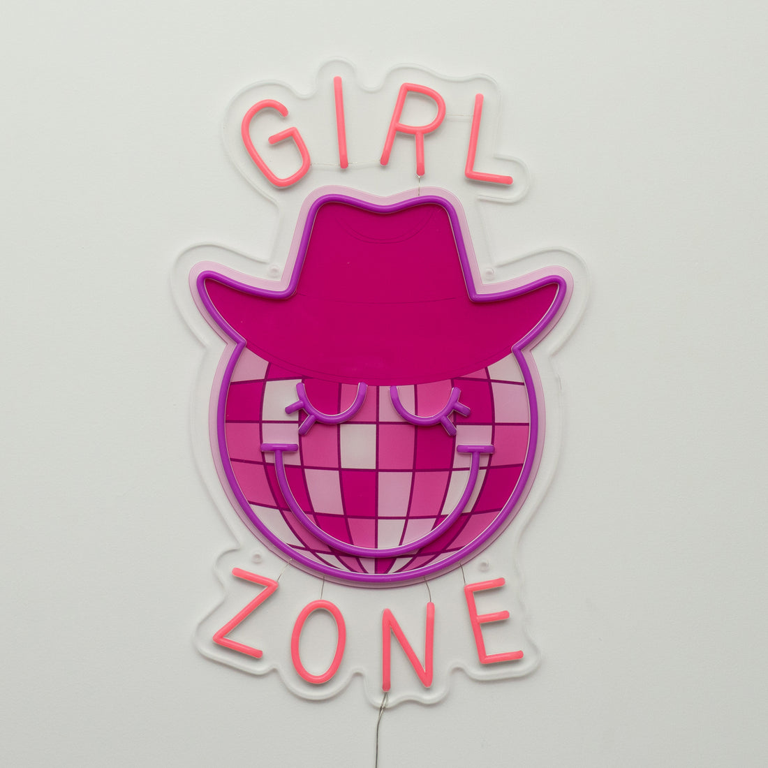 Girl Zone: S.W.Smiley LED Neon Wall Sign