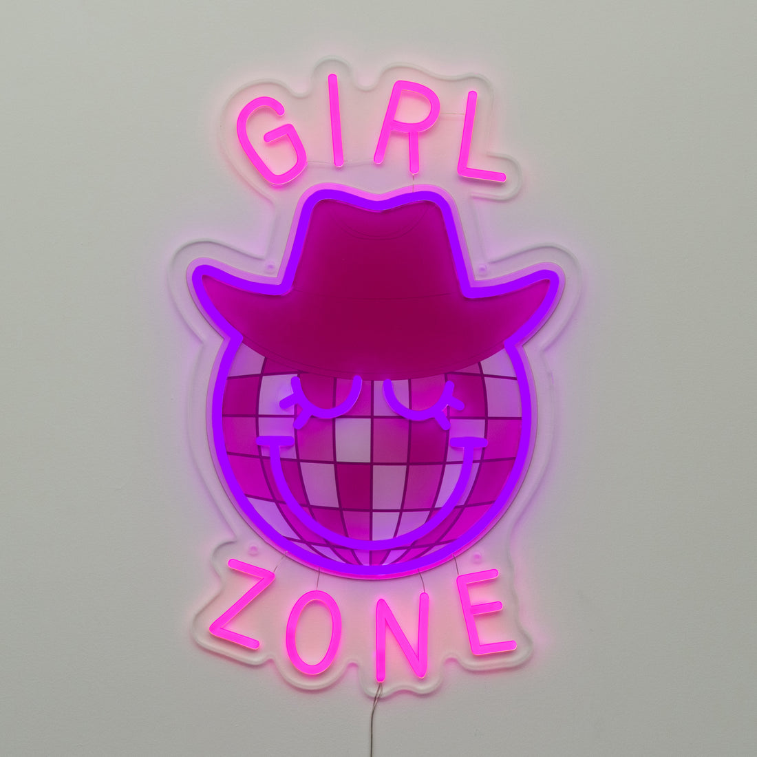 Girl Zone: S.W.Smiley LED Neon Wall Sign