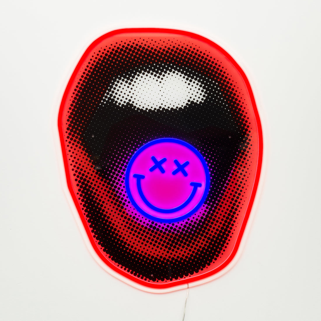 Retro Mouth: S.W.Smiley LED Neon Wall Sign