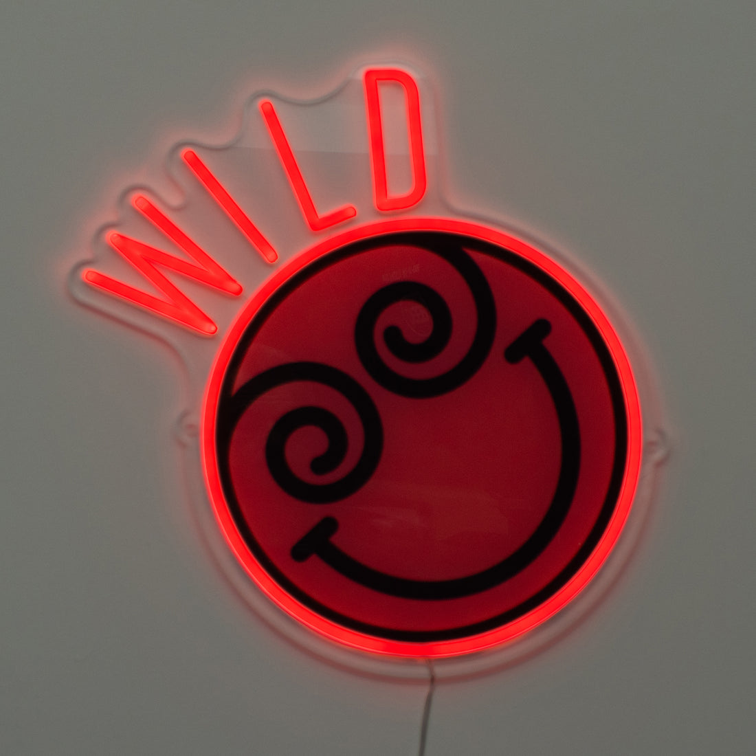 Wild: S.W.Smiley LED Neon Wall Sign