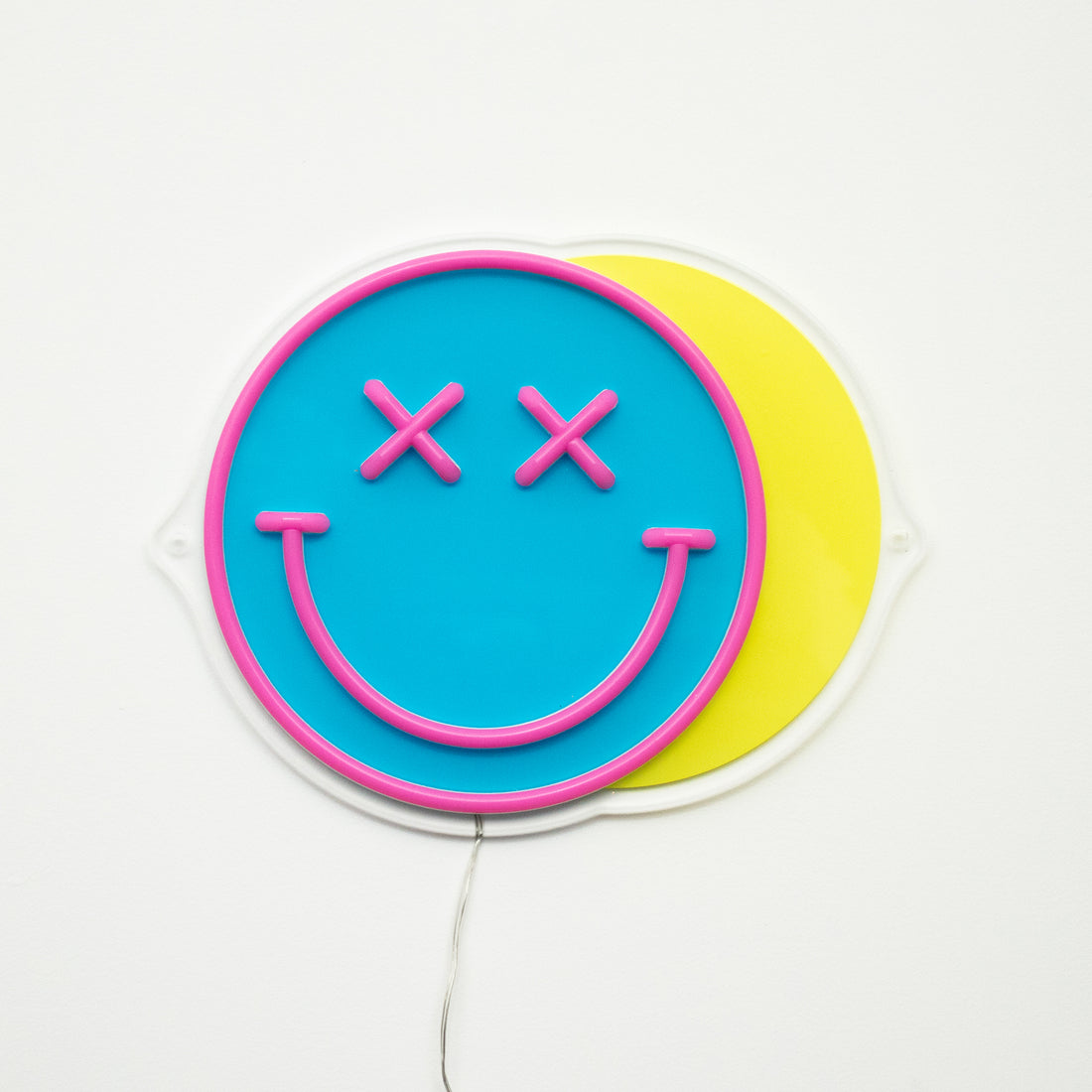 Happy Stamp: S.W.Smiley LED Neon Wall Sign