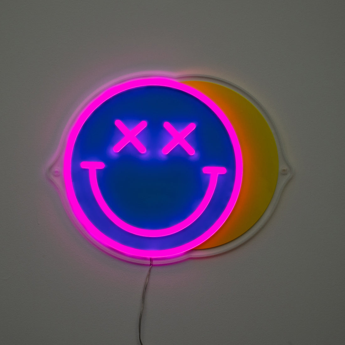 Happy Stamp: S.W.Smiley LED Neon Wall Sign