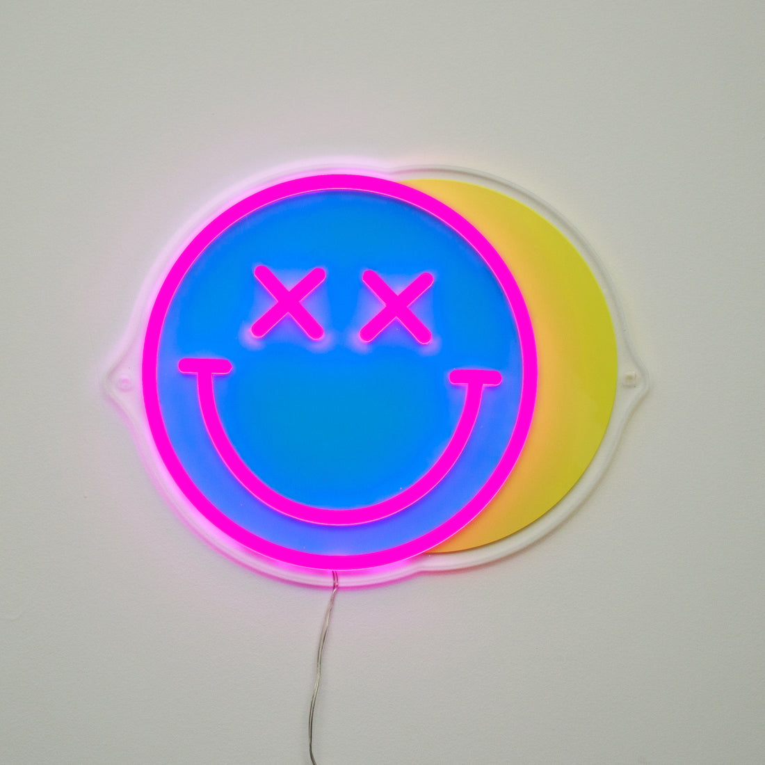 Happy Stamp: S.W.Smiley LED Neon Wall Sign