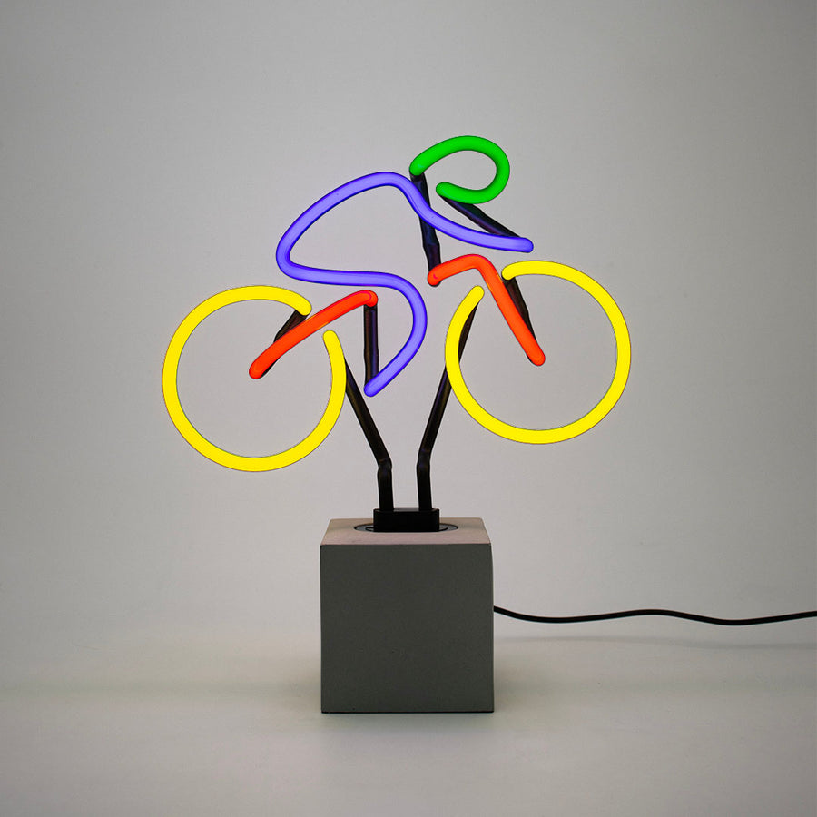 Panneau "bicyclette" en néon