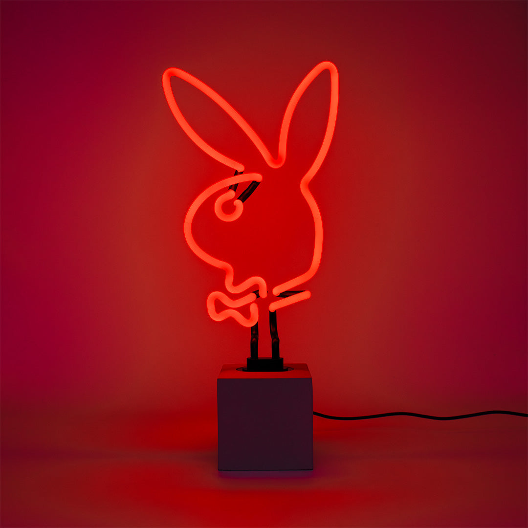 Playboy X Locomocean - Panneau 'Playboy Bunny' en néon