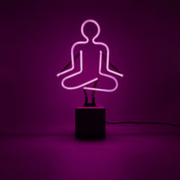 Neon 'Yoga' Sign - Green