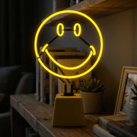 Smiley: The Original Smiley Ceramic Base Glass Neon