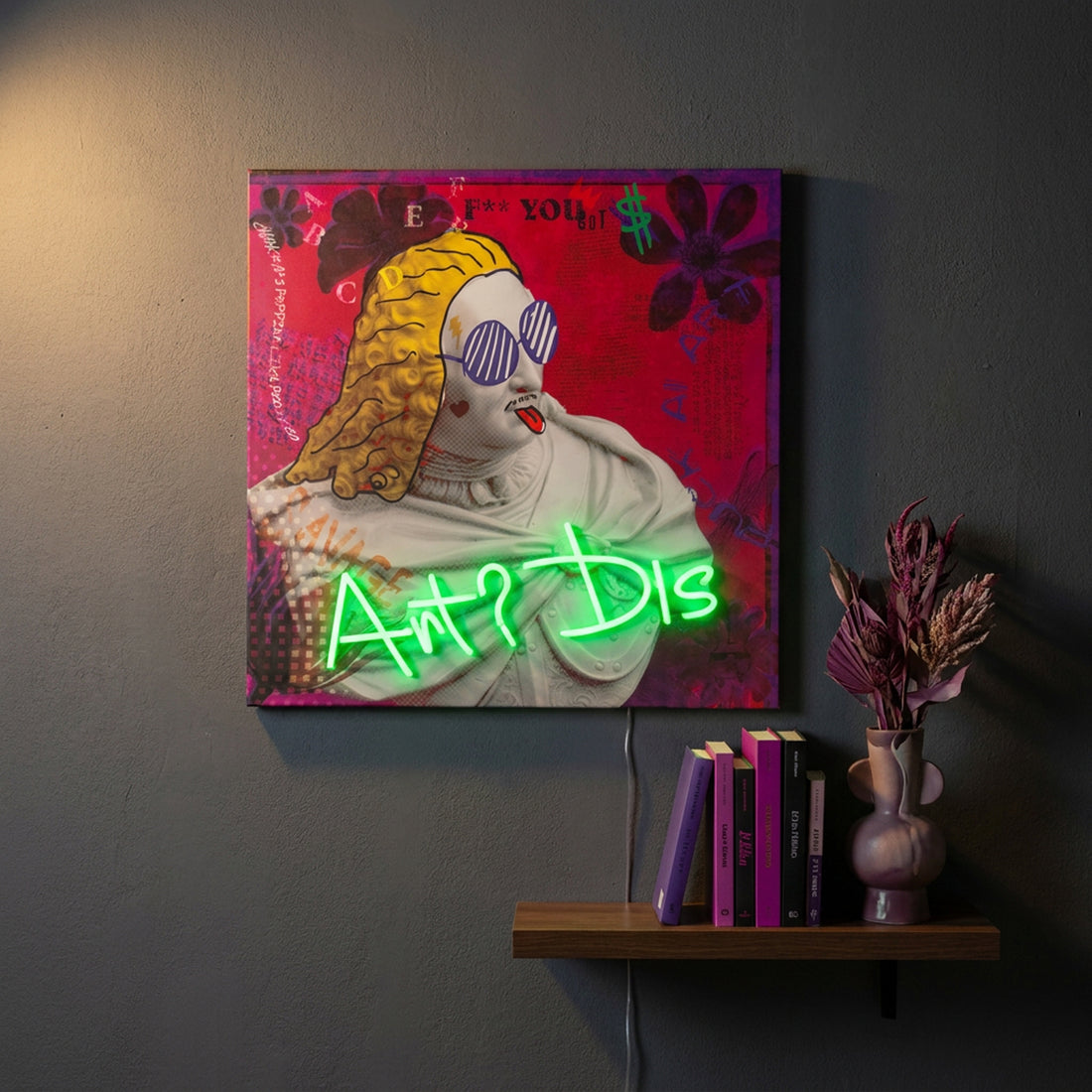 Art Dis: LED Neon Canvas