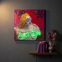 Art Dis: LED Neon Canvas