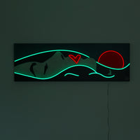 Face Landscape- Wall Painting (LED Neon)