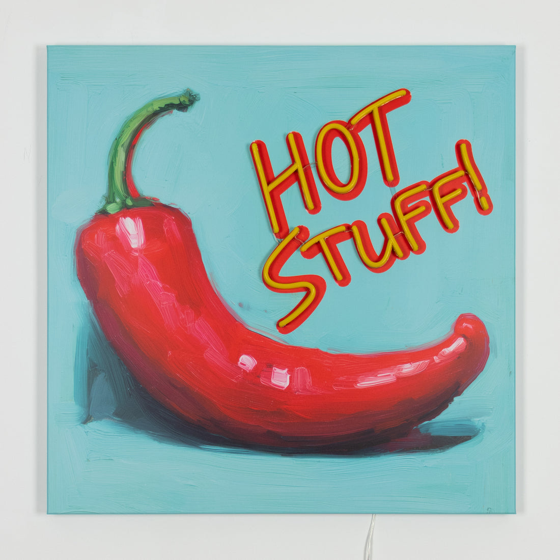 Hot stuff: LED Neon Canvas