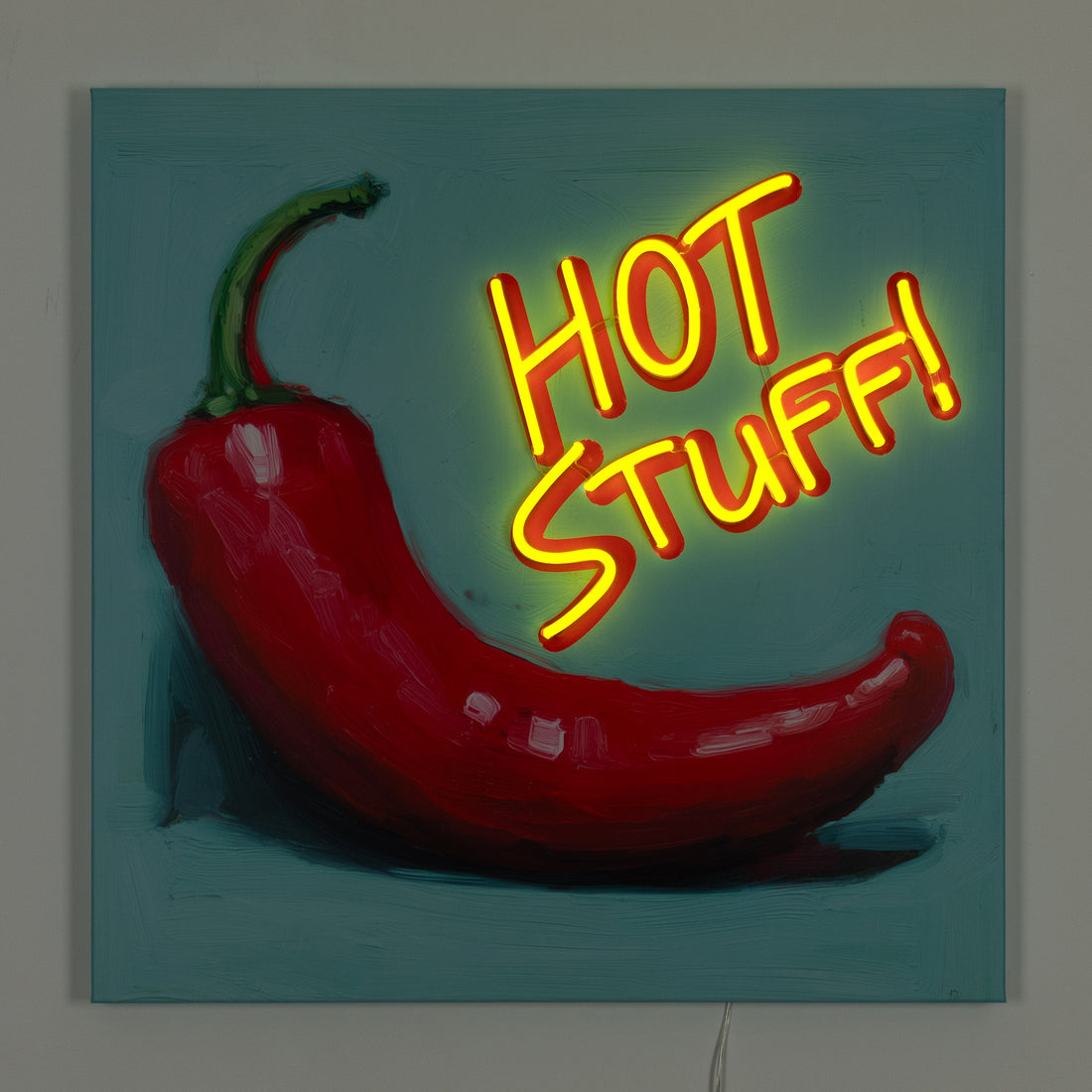 Hot stuff: LED Neon Canvas