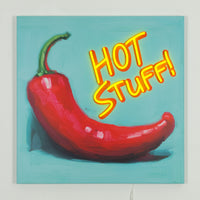 Hot stuff: LED Neon Canvas
