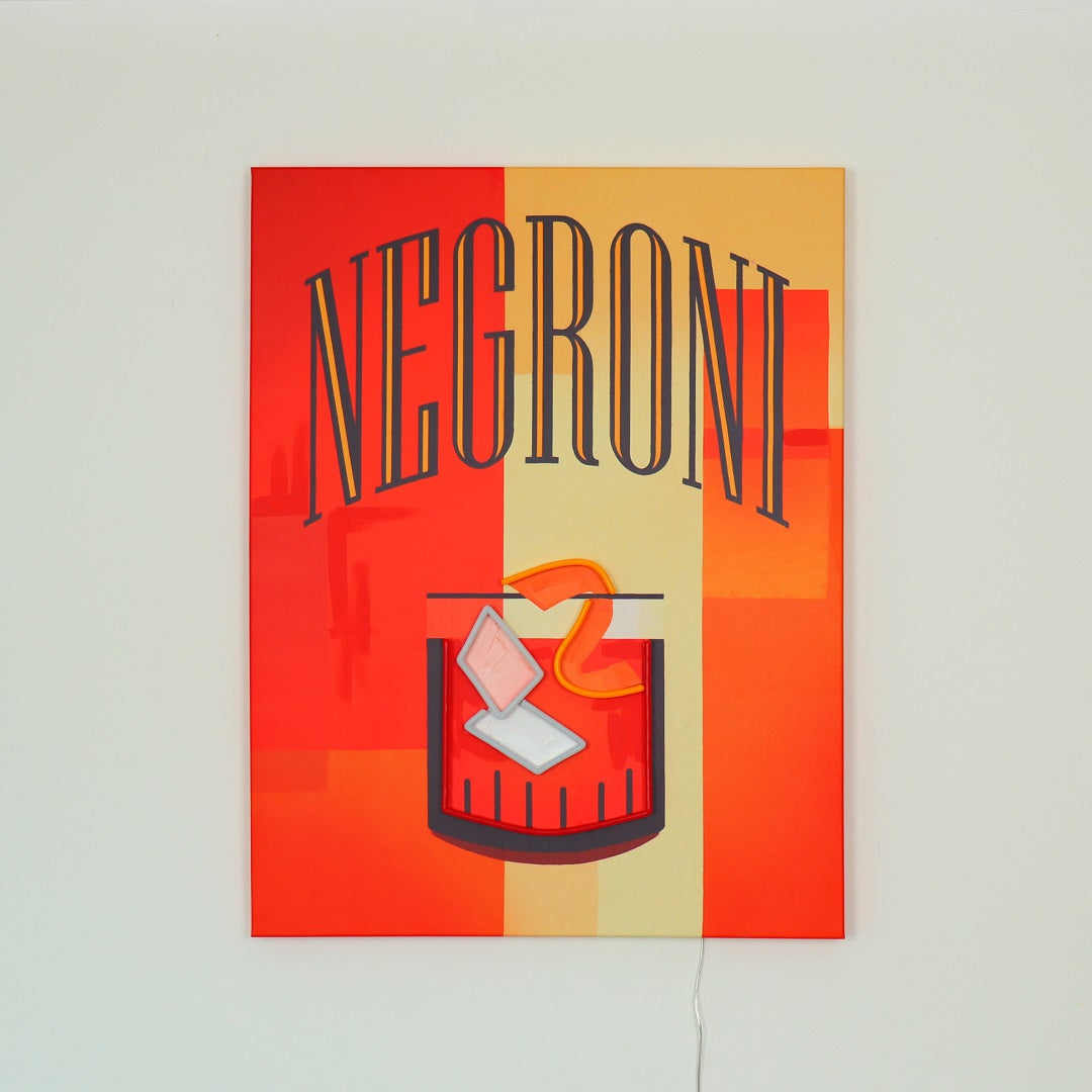 Negroni - Wall Painting (LED Neon)