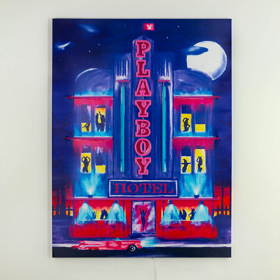 Playboy X Locomocean - Playboy Hotel (LED Neon) (Pre-ordine)