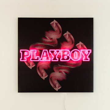 Playboy X Locomocean - Art mural de l'espace (LED Néon) (Pré-commande)