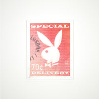 Playboy X Locomocean - Impression sur toile à timbre en édition limitée (précommande)