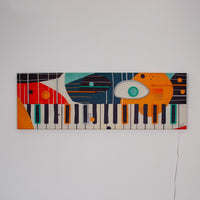 Piano - Wall Painting (LED Neon)