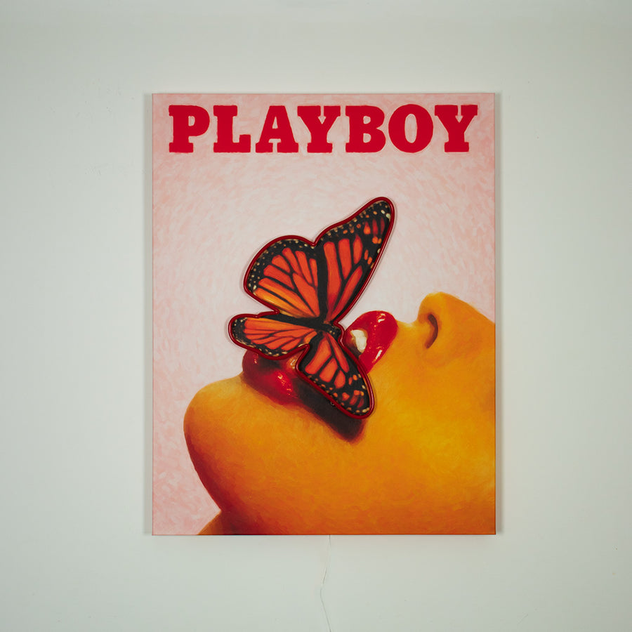 Playboy X Locomocean - Schmetterlingshülle (LED Neon) (Vorbestellung)