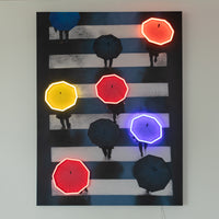 Umbrella: LED Neon Canvas