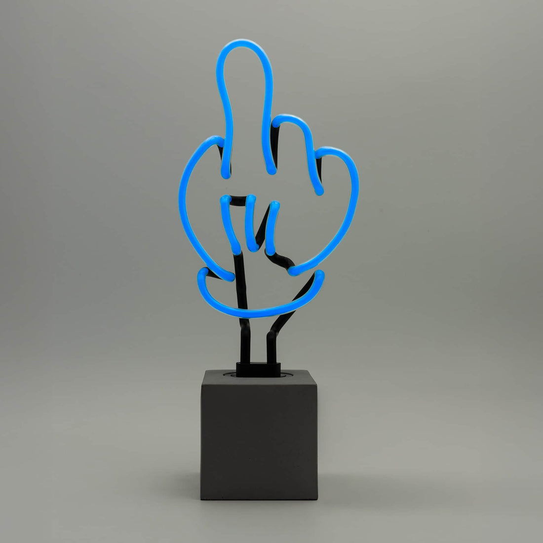 Neon 'Middle Finger' Sign