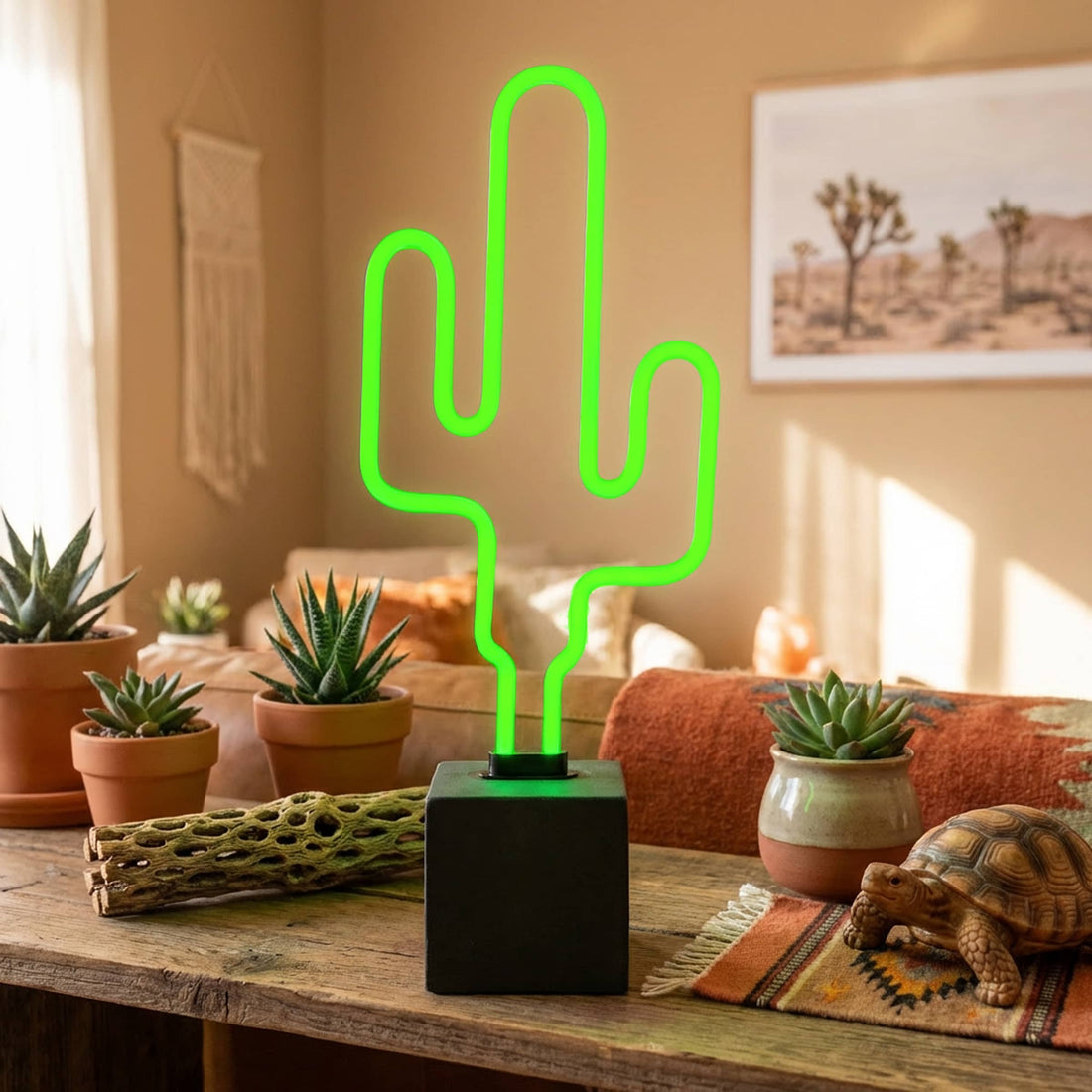 Neon 'Cactus' Sign