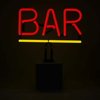 Insegna "Bar" al neon