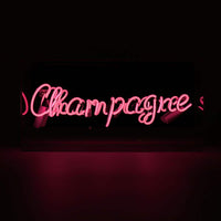 'Champagne' Glass Neon Sign