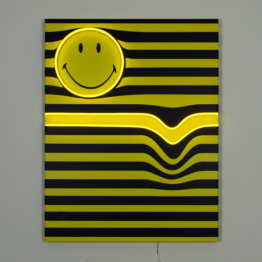 Liquid Smile: The Original Smiley LED Neon Canvas