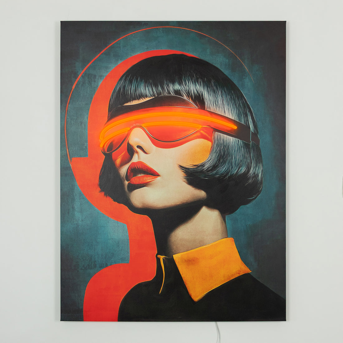 Neon Gaze: LED Neon Canvas